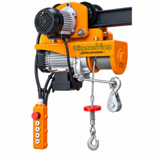 PA 600/1200 4 HAREKETLİ HALATLI MİNİ AMATÖR VİNÇ