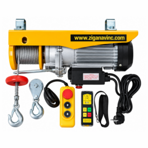 PA 300/600 2 HAREKETLİ KABLOSUZ KUMANDALI HALATLI MİNİ AMATÖR VİNÇ